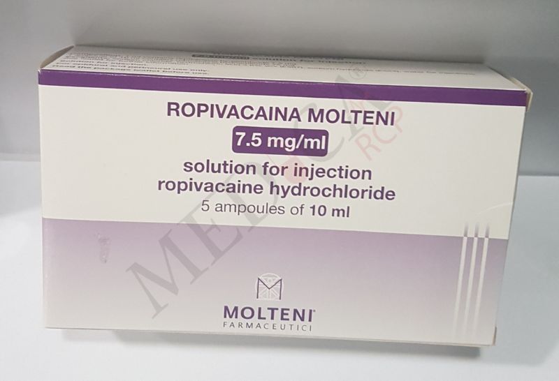 Ropivacaina Molteni 75mg/10ml